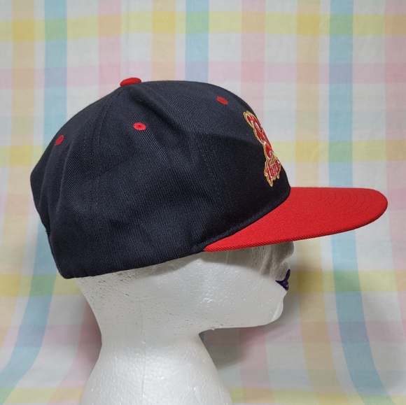 Bone Thugs-N-Harmony snapback red and black flat billed hat embroidered logo - Picture 5 of 7